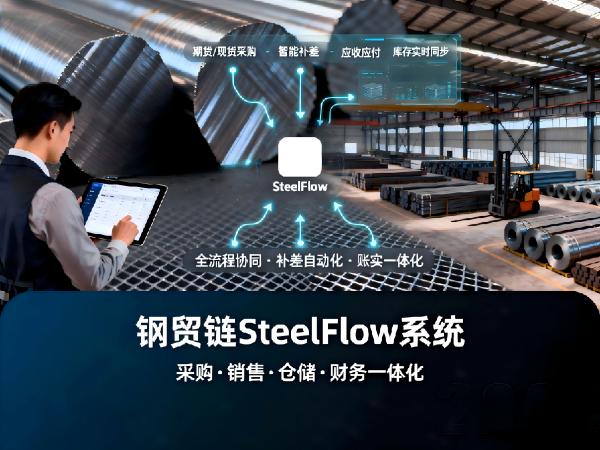 鋼貿(mào)鏈貿(mào)易供應(yīng)鏈管理系統(tǒng)